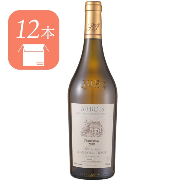 【ケース /12本】ドメーヌ ジャンルイ ティソ アルボワ シャルドネ 白 辛口 750ml 13.5%《tws》