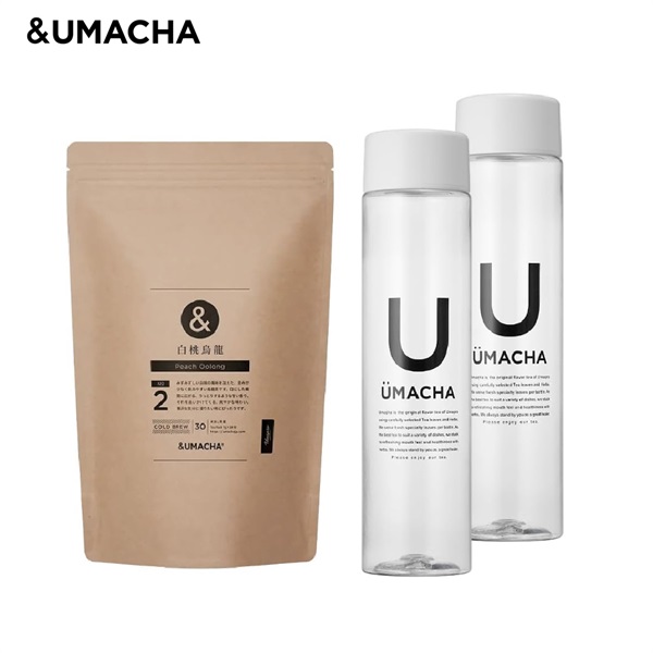 お得なUMACHA 大容量セット お茶 30包入り UMACHA専用ボトル2本セット