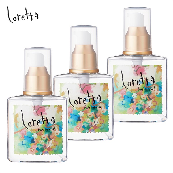 【3個セット】B-EX(モルトベーネ) ロレッタ ベースケアオイル ヘアトリートメント 120ml