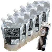 特別セット ディープレイヤー シャンプー エクストラグロッシー 750ml 詰替え用 5個セット & トリートメントコーム付
