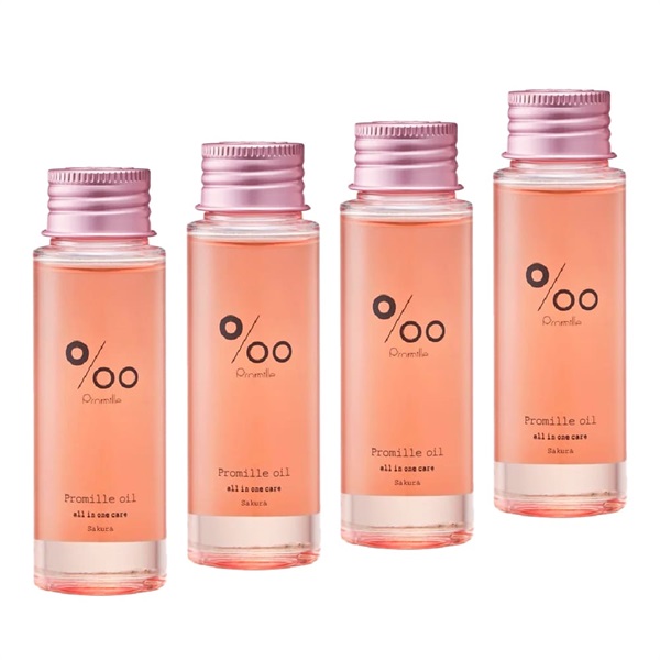 【選択】ムコタ プロミル オイル サクラ 50ml 150ml | スイートチェリーの香り｜ヘアケア ハンドケア ボディケア(50ml-4本)