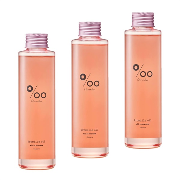 【選択】ムコタ プロミル オイル サクラ 50ml 150ml | スイートチェリーの香り｜ヘアケア ハンドケア ボディケア(150ml-3本)