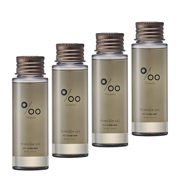 【選択】ムコタ プロミル オイル スモーキーチョコ 50ml 150ml | ガナッシュの香り｜ヘアケア ハンドケア ボディケア(50ml-4本)