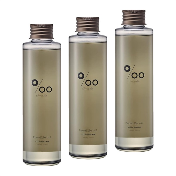 【選択】ムコタ プロミル オイル スモーキーチョコ 50ml 150ml | ガナッシュの香り｜ヘアケア ハンドケア ボディケア(150ml-3本)
