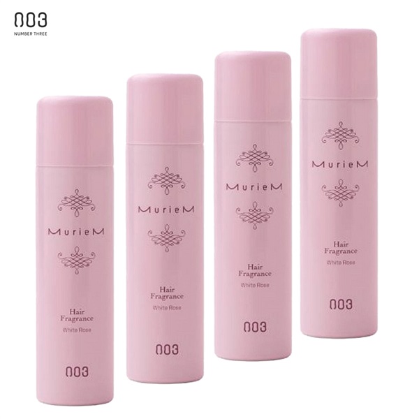 【絶品】 4個セット】ナンバースリー ミュリアム ヘアフレグランス 80g スタイリング剤